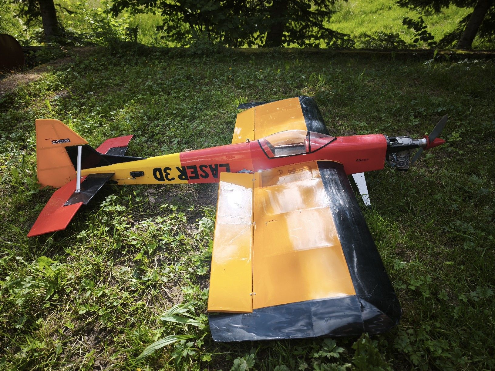 Modellismo RC: Flugzeug Benzin Profi, OS 4 takt – Usato da Gontenschwil venduto da Jeepli1970 9