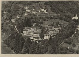Fliegeraufnahme Hotel Brenscino, Brissago, 1951