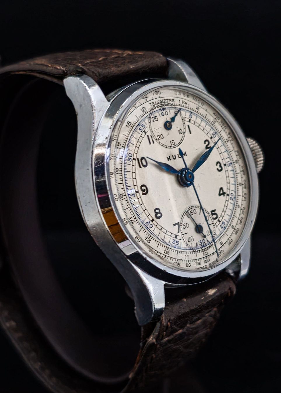 Venus Orologi: Vintage Kulm Venus 170 Chronograph  1950er – Usato da Lugano venduto da R.Riccardo 2