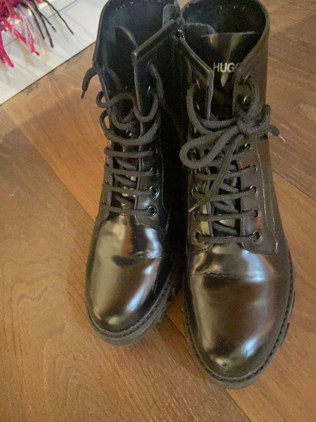 Hugo Boss Scarpe da donna: Hugo Boss Große 36 Boots Stiefelette – Usato da Scherz venduto da Mandarine8