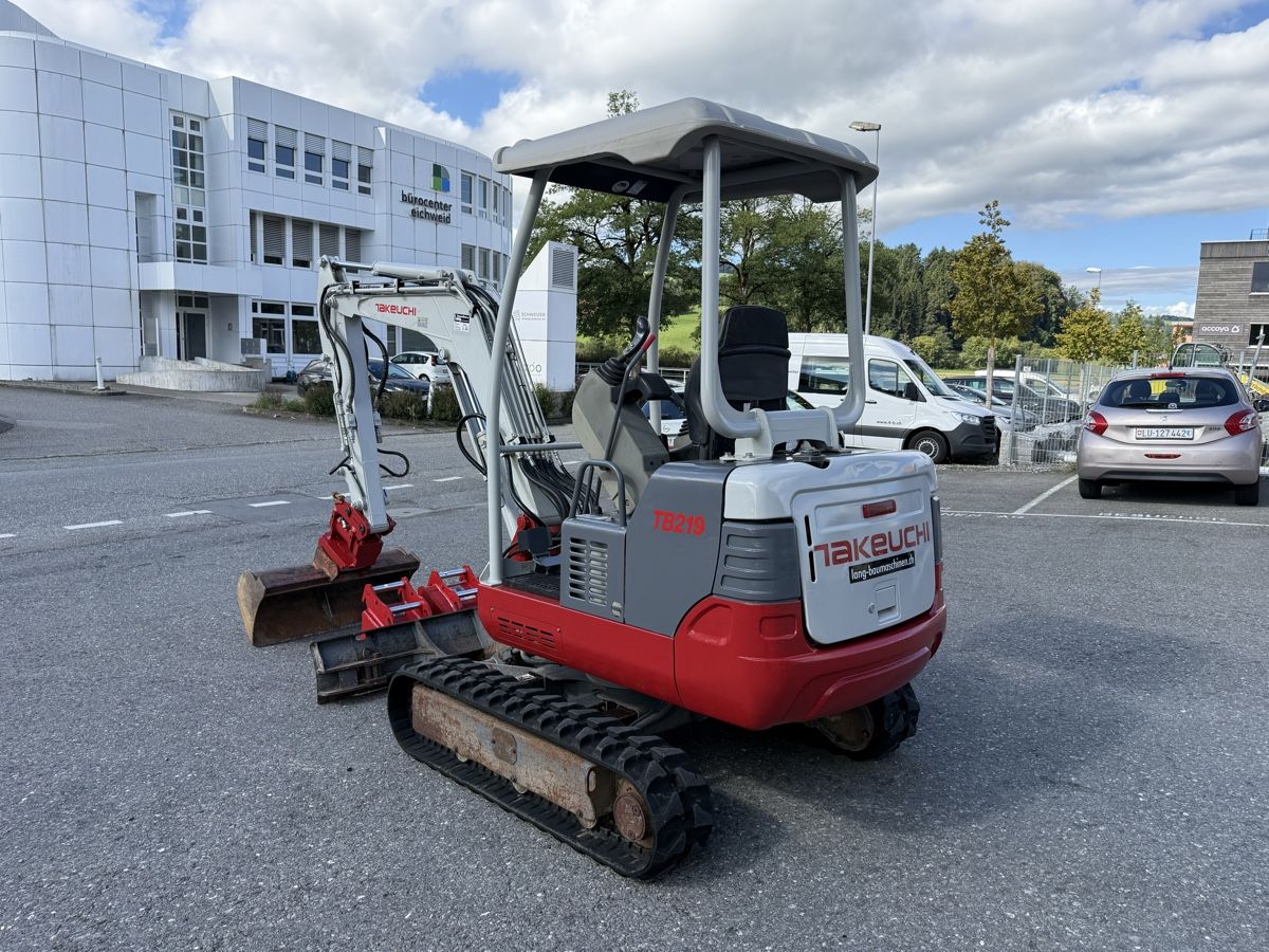 Takeuchi Bagger: Bagger Takeuchi TB 219 – Gebraucht aus Sempach Station von Gosler86 3