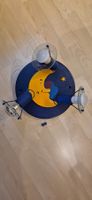 Deckenlampe Kinderzimmer Mond Design 3er Spot blau gebraucht