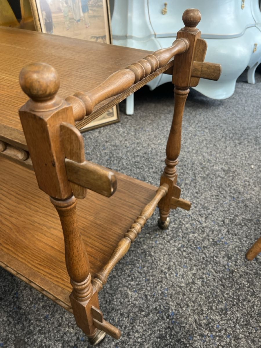 Servierwagen: Retro Servierwagen / Teewagen aus Holz, – Gebraucht aus Rorschach von TrendyDeals 3