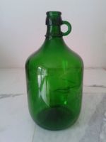antiker "carboy" Glas grün Italien