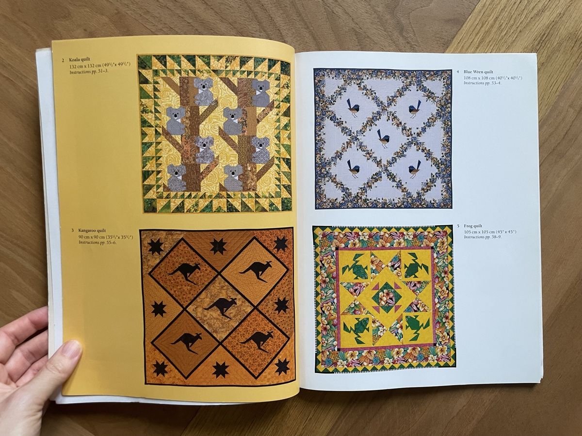 Bücher: Patchwork Buch Quilt a Koala Margaret Rolfe – Gebraucht aus Fribourg von Mymikrakra01 3