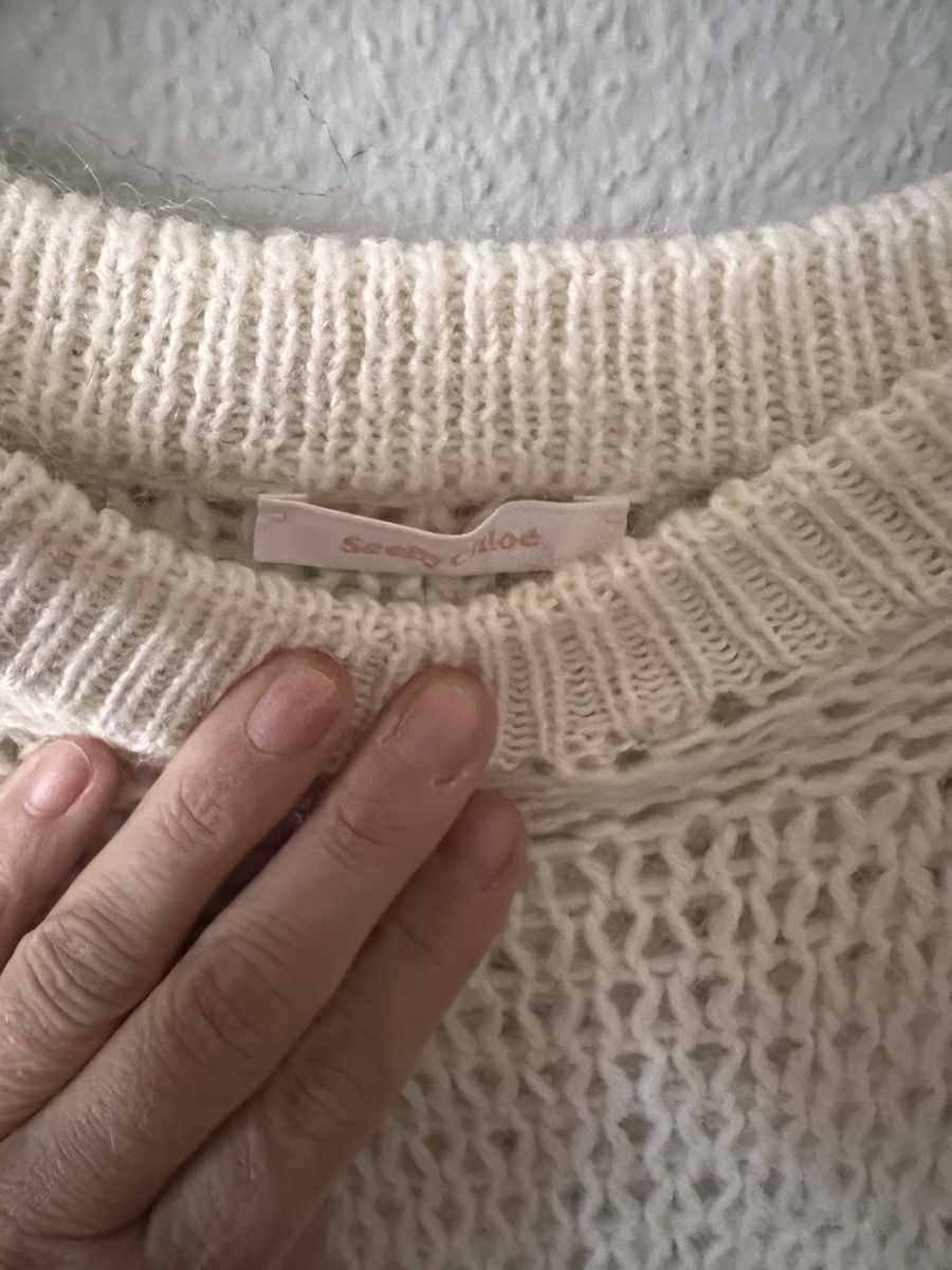 Chloé Pullover & Sweatshirts: Pullover See by Chloé, Gr. XS, ecru – Gebraucht aus Solothurn von Brini06 1