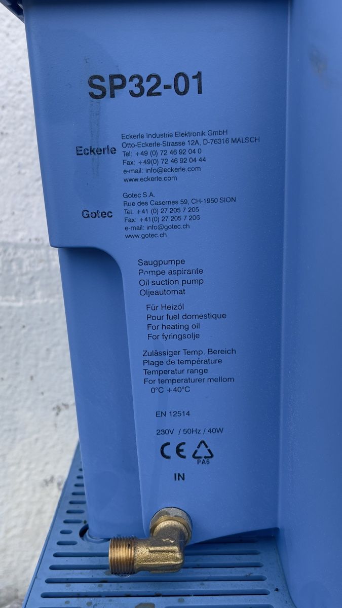 Pompe & Parti di ricambio: SP32 01 Heizöl-Saugpumpenaggregat – Usato da Wirzweli venduto da Condor27 3