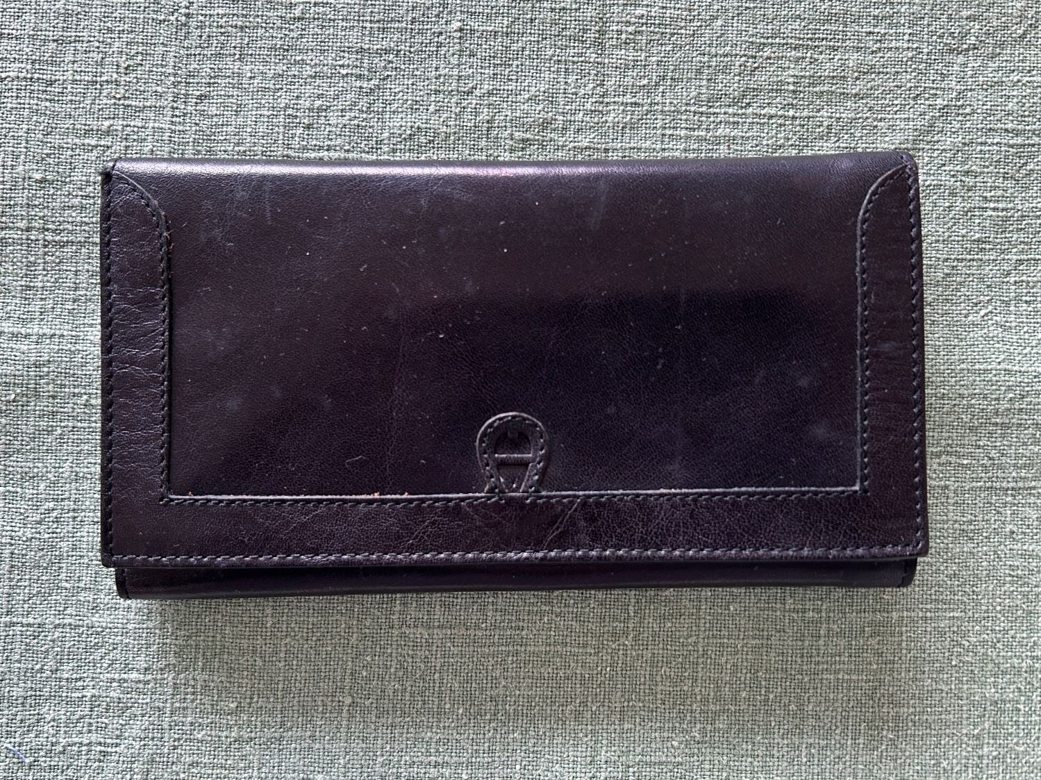 Aigner Portemonnaie: Aigner Lederbörse ca 1975 – Gebraucht aus Kesswil von Sauerland19
