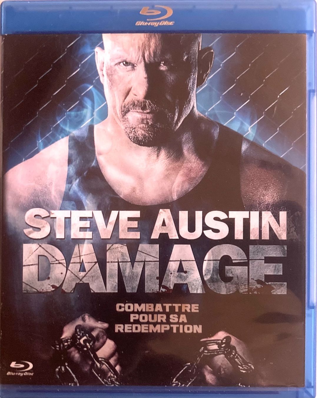 Tutti i DVDs: STEVE AUSTIN DAMAGE (COMBATTRE POUR SA REDEMPTION) – Usato da Poliez-Pittet venduto da Newtown-Records