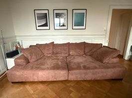 Braunes Sofa  Gross, bequem und gepflegt