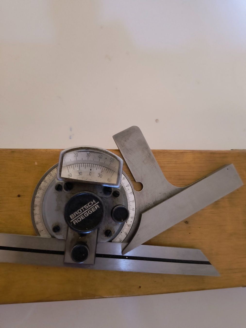 Misurare: 1 Universalwinkelmesser mit Lupe Brütsch Rügger gebraucht – Usato da Grenchen venduto da Charly15011969 6
