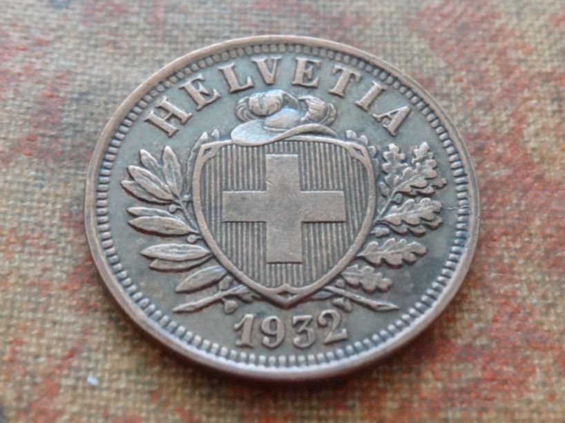 Toutes les monnaies: 2 Rp. 1932  (A) – D'occasion à Romanel-sur-Lausanne par Swift13