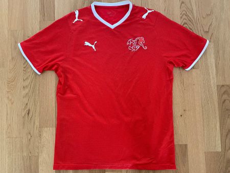 ORIGINAL SCHWEIZ NATI EM 2008 MAILLOT SUISSE PUMA SVIZZERA M