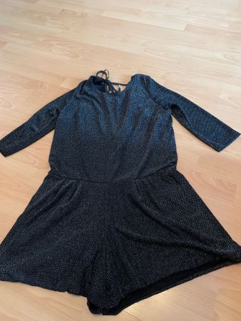 Joli combishort de fête à paillettes t. XL