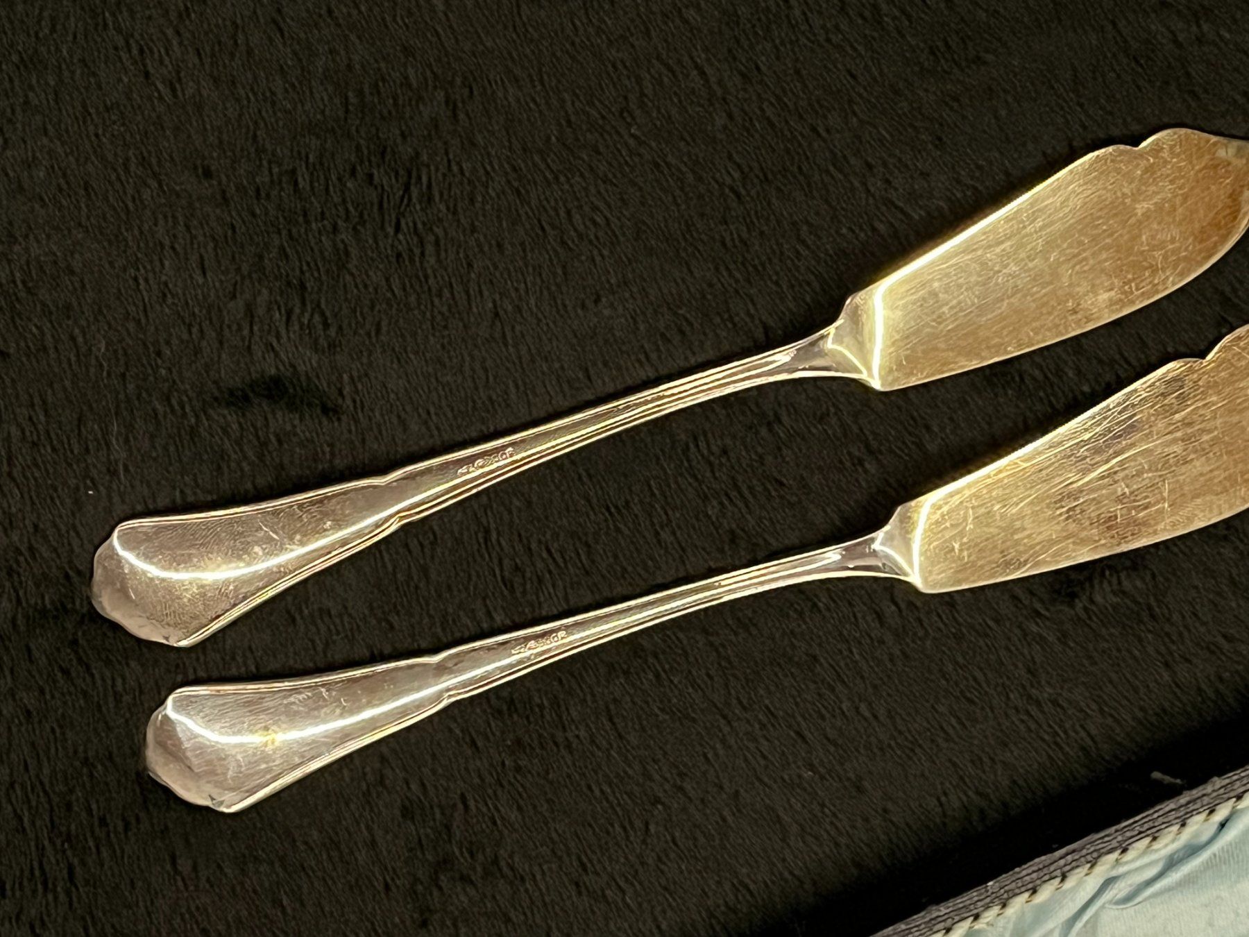 Set di posate: Fischbesteck Silber 800 – Usato da Bettwiesen venduto da wicking27 2