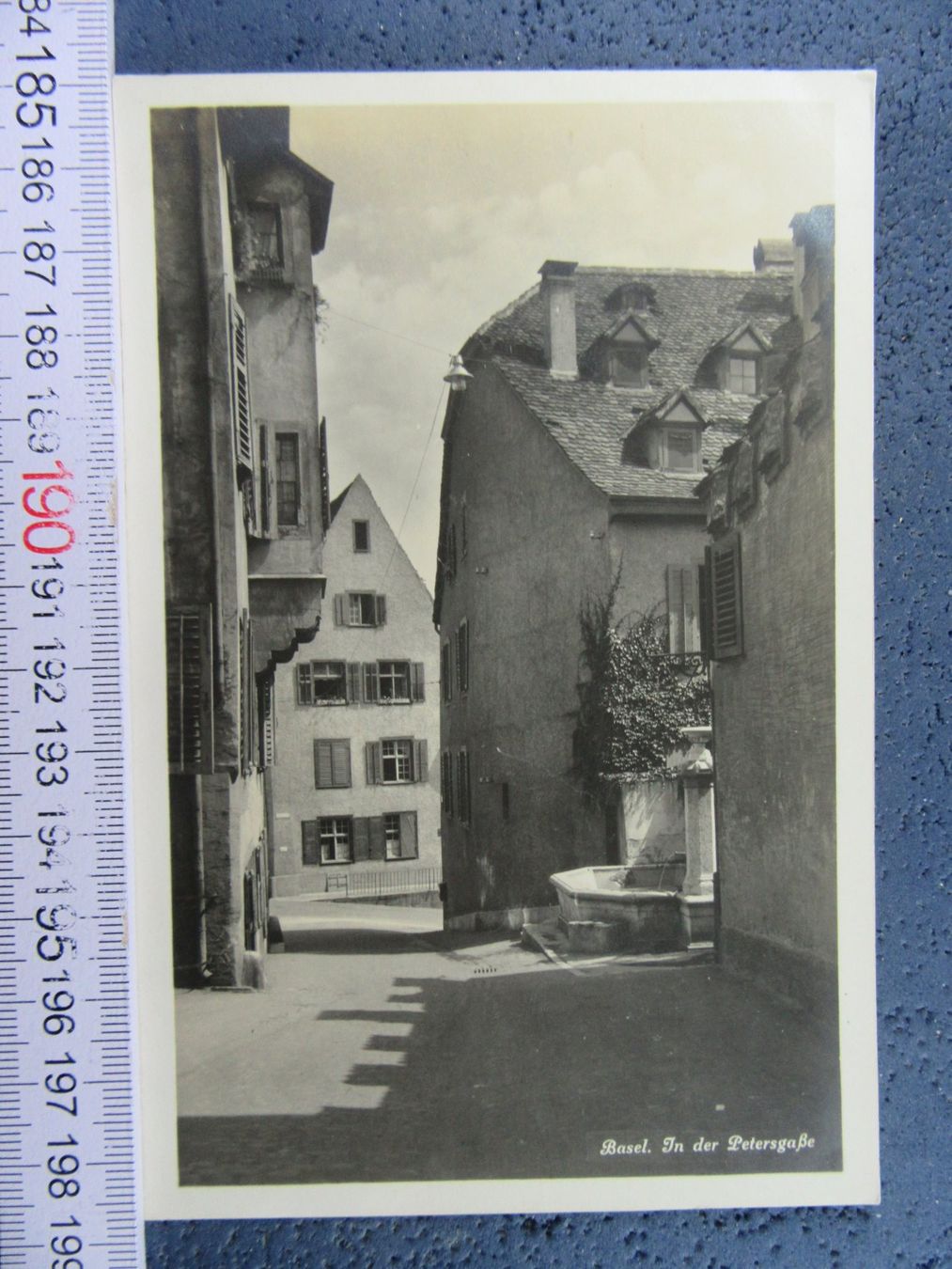 Cartoline postali: BASEL PETERSGASSE AK-BS – Usato da Ettingen venduto da Hausi4711