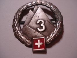 Beretabzeichen Schweiz, Metall,