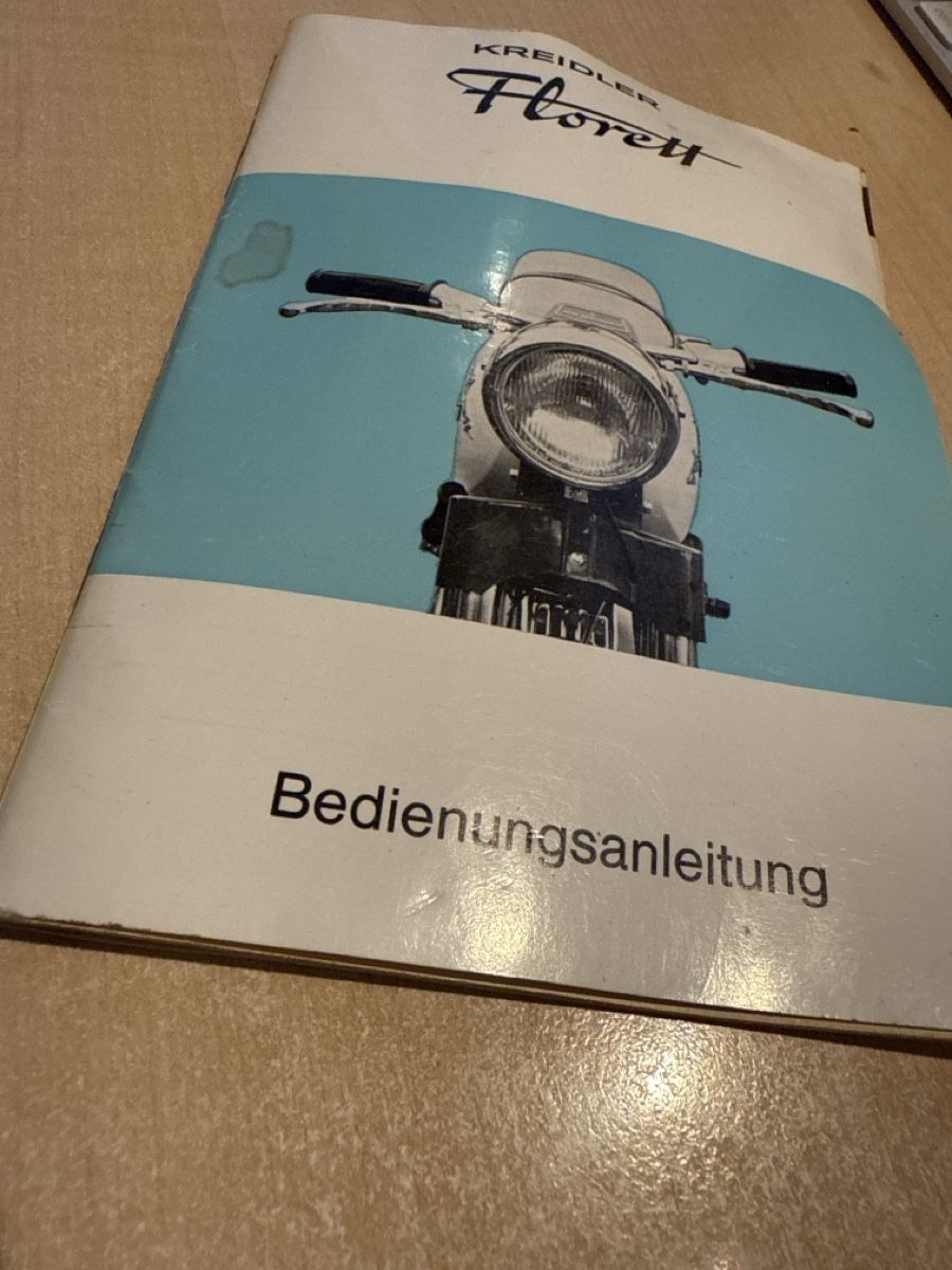 Documenti: Florett Bedienungsanleitung  – Usato da Horriwil venduto da Carrera68 3
