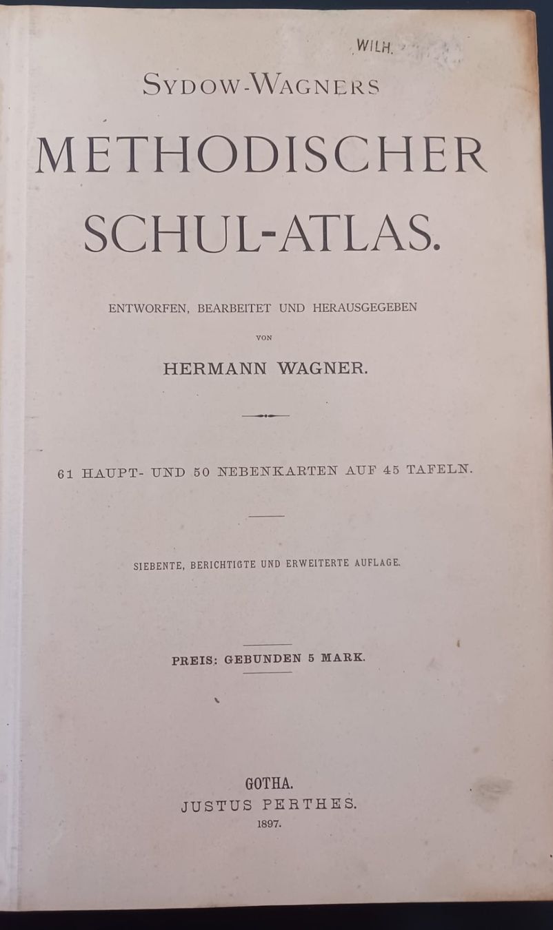 Libri: Schul-Altas von 1897 – Usato da Zürich venduto da haf_pv7d 1