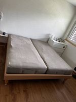 Doppelbett inkl. RIPOSA Matratzen und elekt. Lättlirost