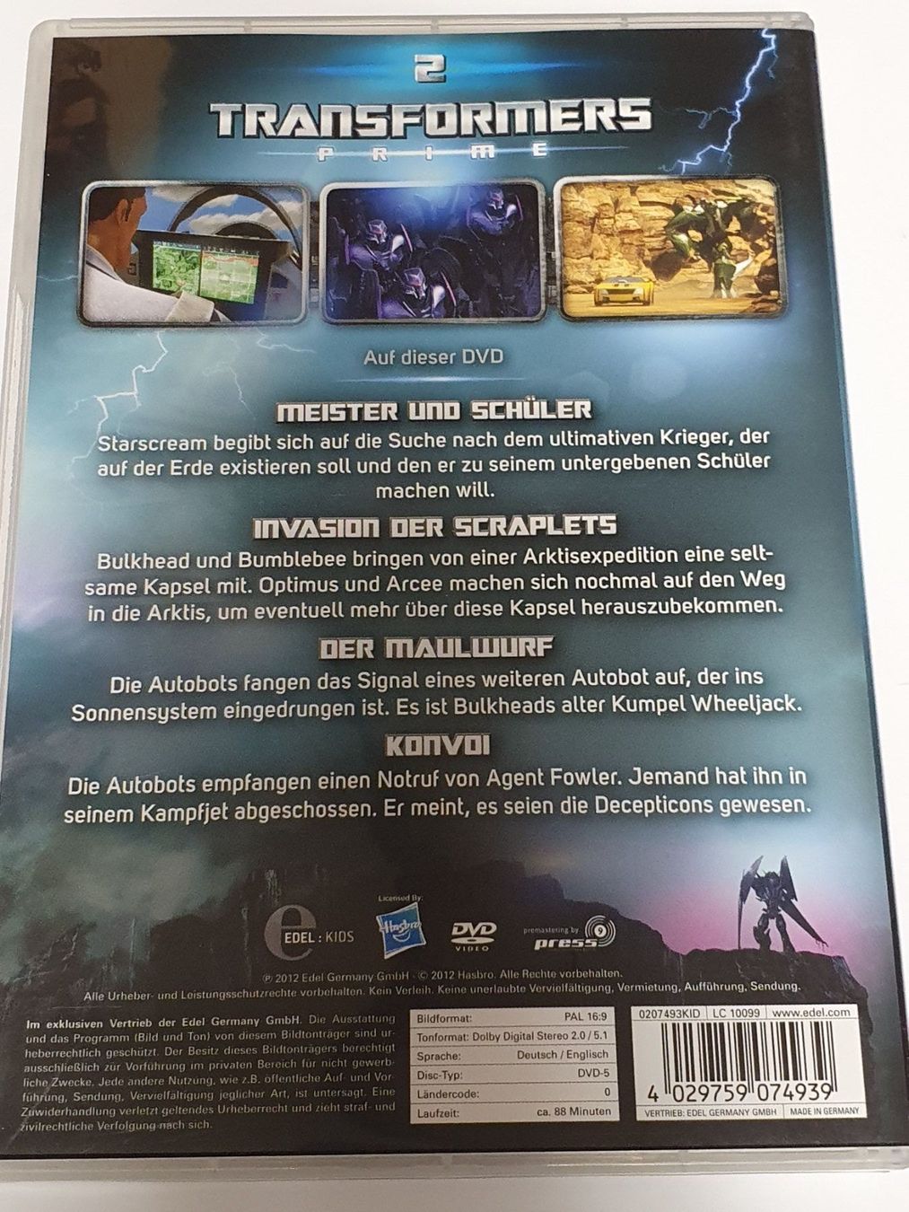 Alle DVDs: Transformers 2 Prime - Meister +Schüler – Gebraucht aus Oberdorf BL von BaldenEagle 3