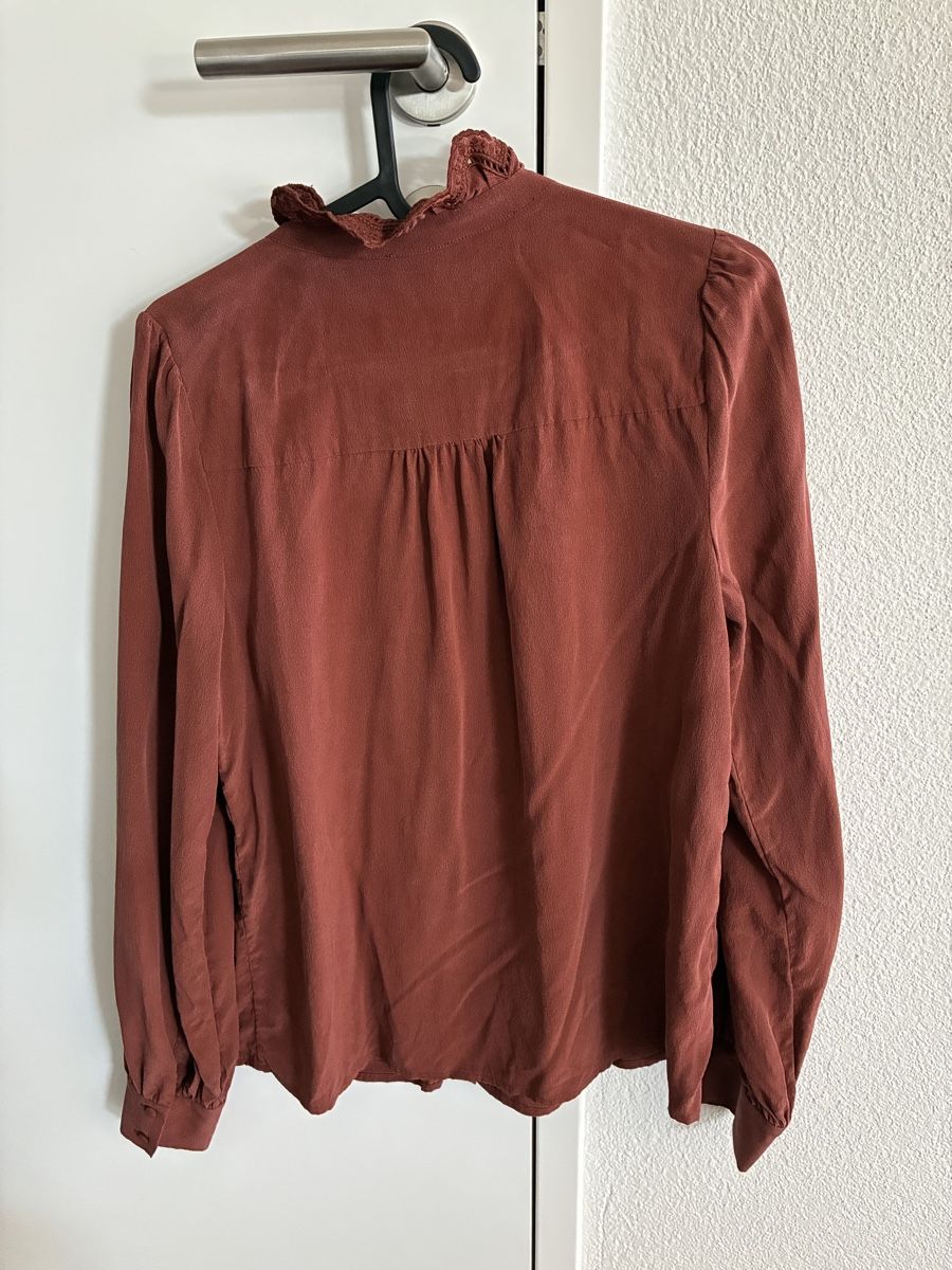 Sezane Camicette: Sezane Bluse Seide Chlo Grösse 34 – Usato da Römerswil LU venduto da nadj27 2