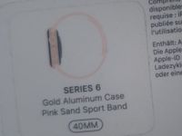 Apple Watch Series 6 40mm Gold Alu Pink Sand