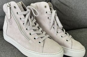 Paul Green Scarpe da donna: + PAUL GREEN SNEAKER HIGH SUPER SOFT, HELLGRAU GR. 37.5 + – Nuovo (secondo la descrizione) da Oberdorf SO venduto da misijael 1