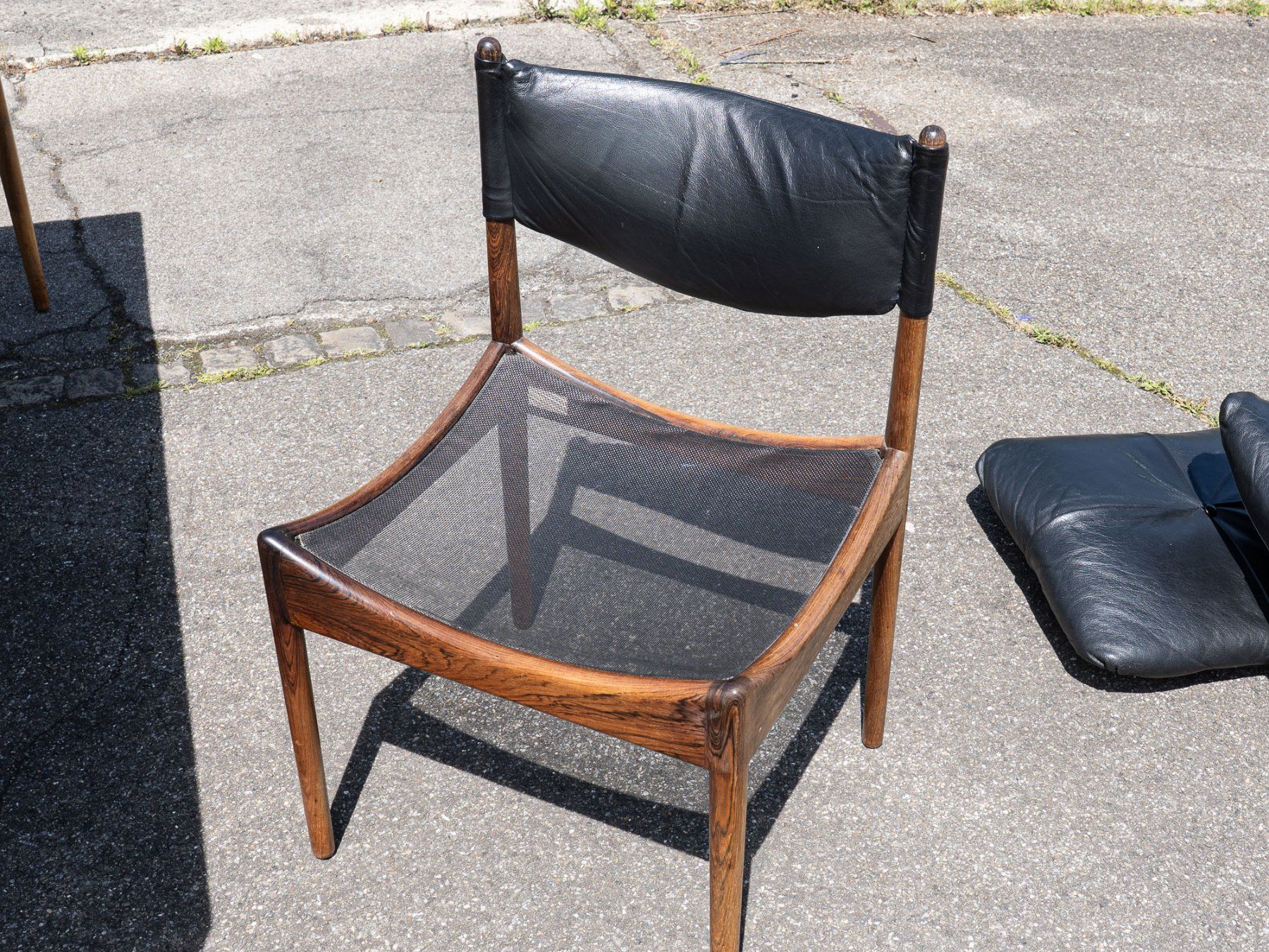 Set di tavolo e panche: 60er "Modus" Design -Set - 6 Stühle, Palisander - Ref 05/51 – Usato da Au ZH venduto da BrockiAu 7