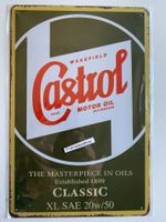 Blechschild Gastrol MOTOR OIL Vintage look