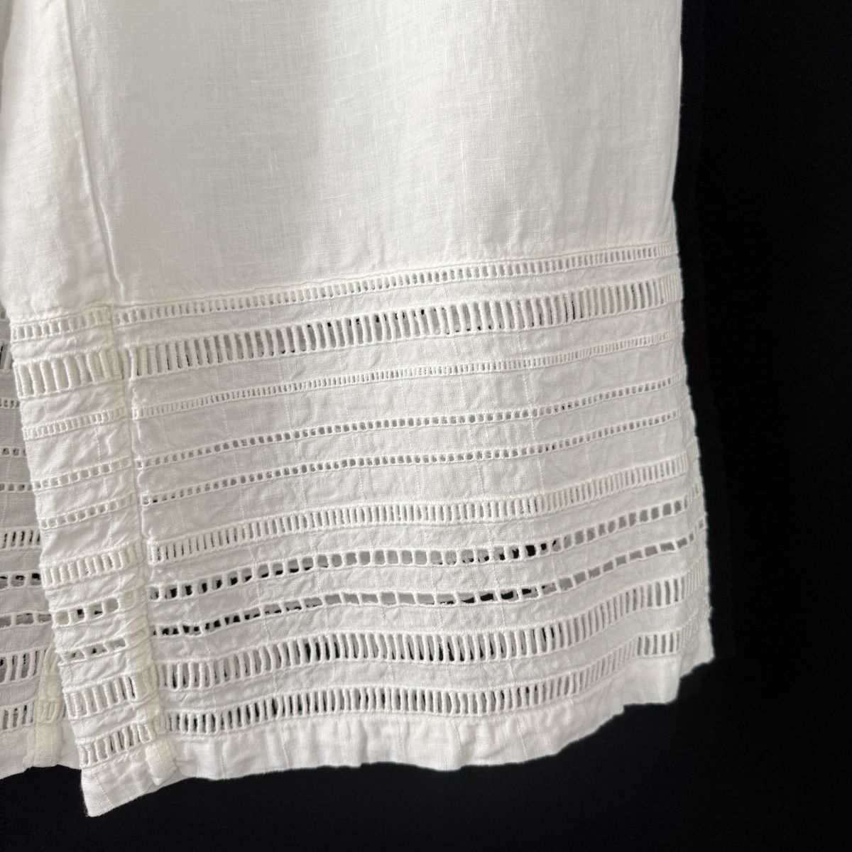 Pantaloni: 120% LINO White Linen Pants – Nuovo (secondo la descrizione) da Emmen venduto da Nightingale_2022 1