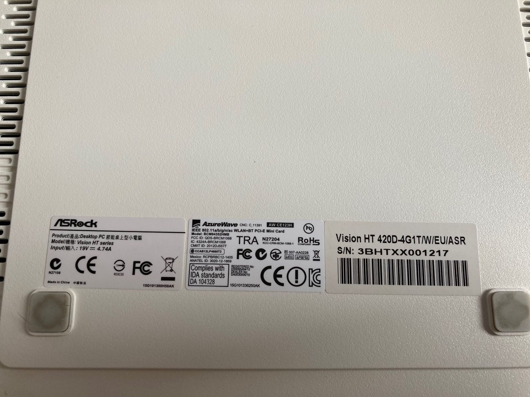 Asrock PCs: ASRock Vision HT 420D Mini-PC – Gebraucht aus Oberwil BL von Phibus 3