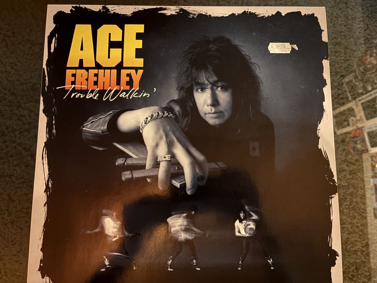 Dischi in vinile: VINYL ace frehley TROUBLE WALKIN – Usato da Herzogenbuchsee venduto da warrior77 1