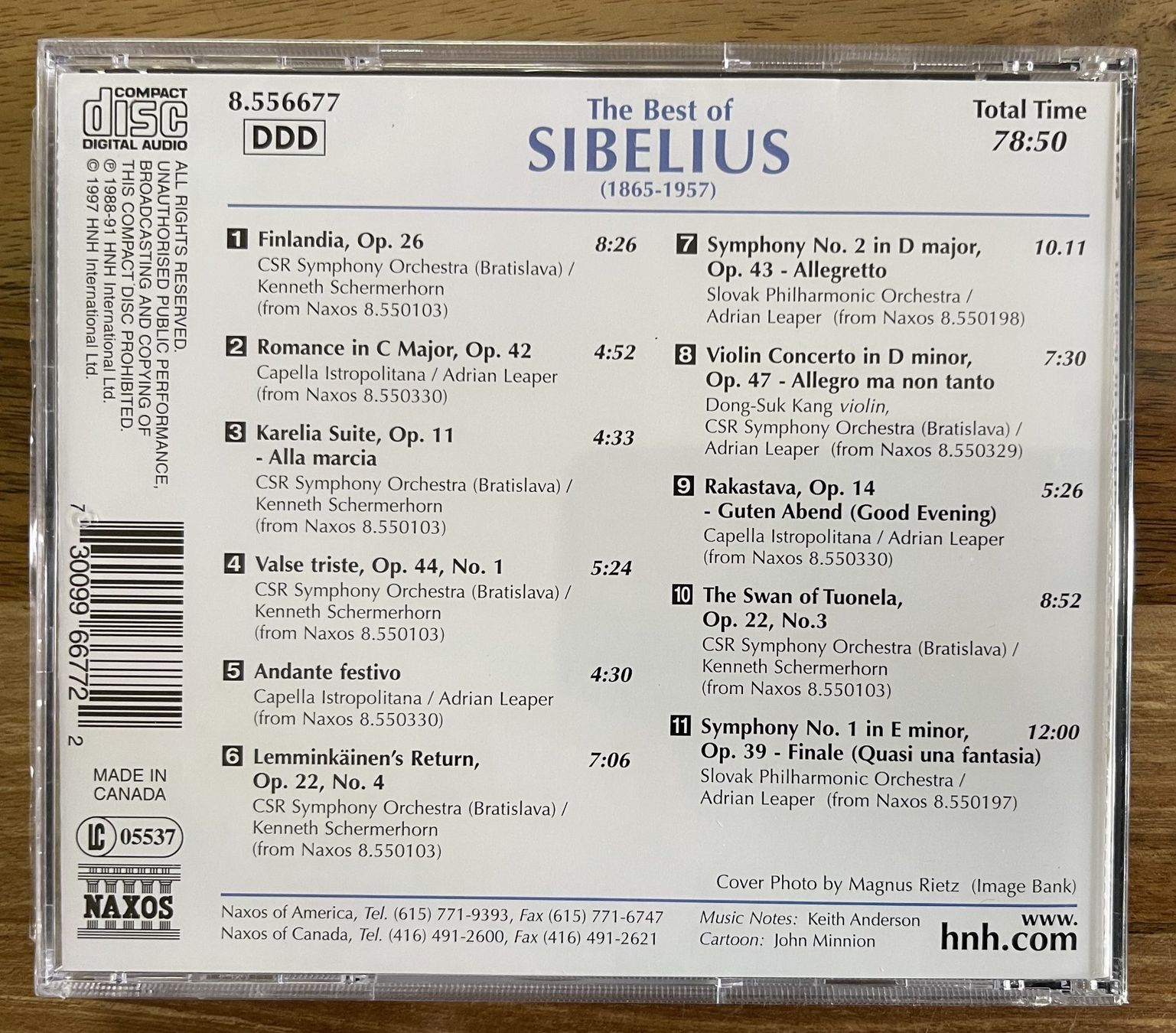 CDs: Best Of Sibelius – Neu und originalverpackt aus Oftringen von Vucki 1