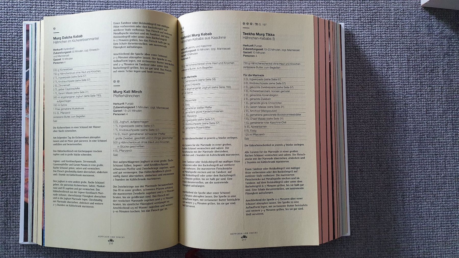 Libri: Indien / Das Kochbuch / Pushpesh Pant – Usato da Glattfelden venduto da sessa123 4