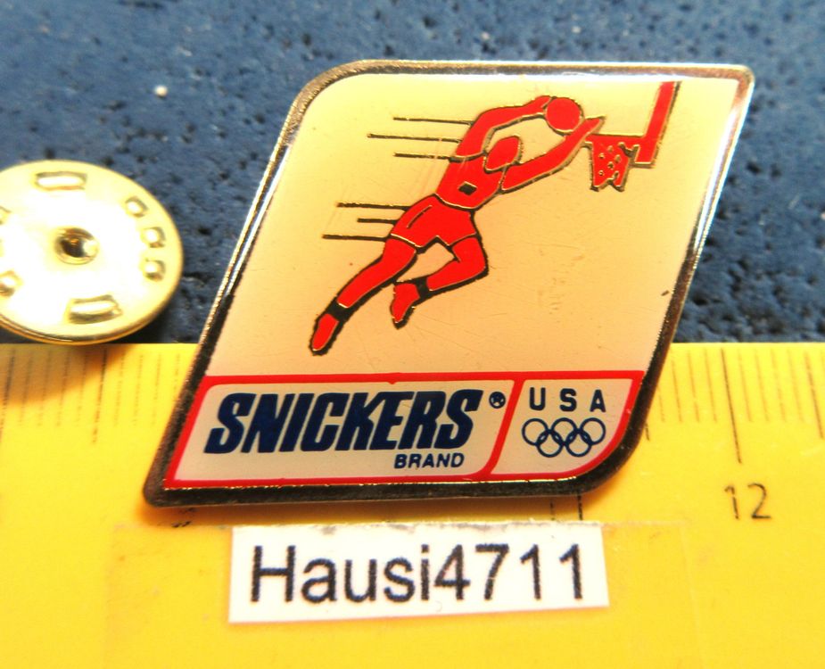PIN OLYMPIA BASKETBALL USA SNICKERS GLASIERT GOLDIG | Kaufen auf Ricardo