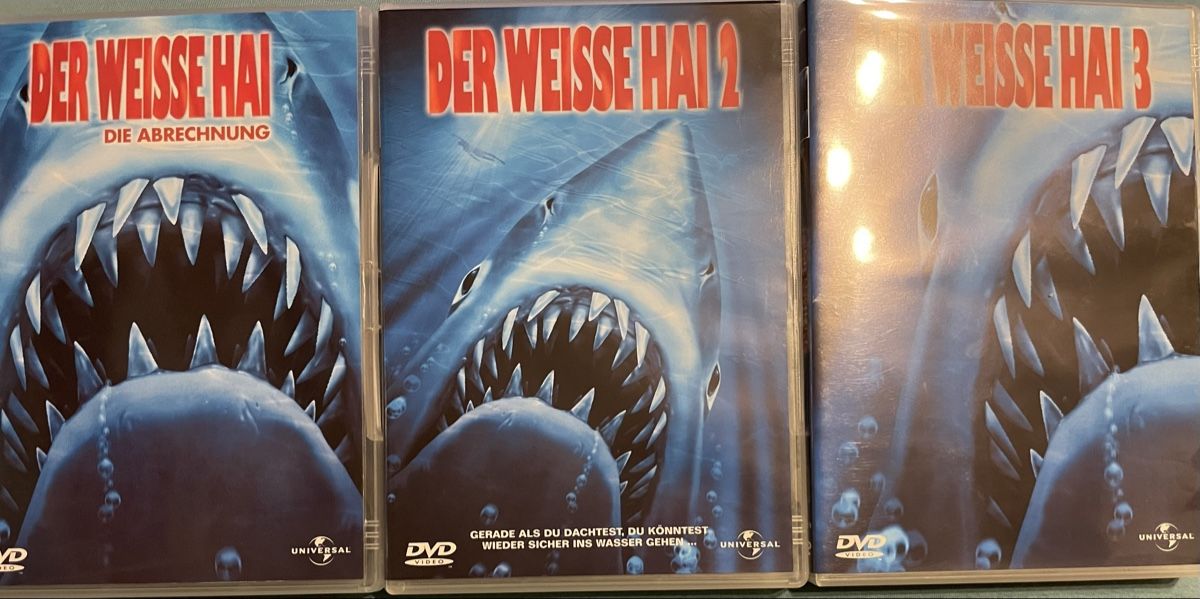 Tutti i DVDs: Der weisse Hai  1-3 – Usato da Waldenburg venduto da Mimily33