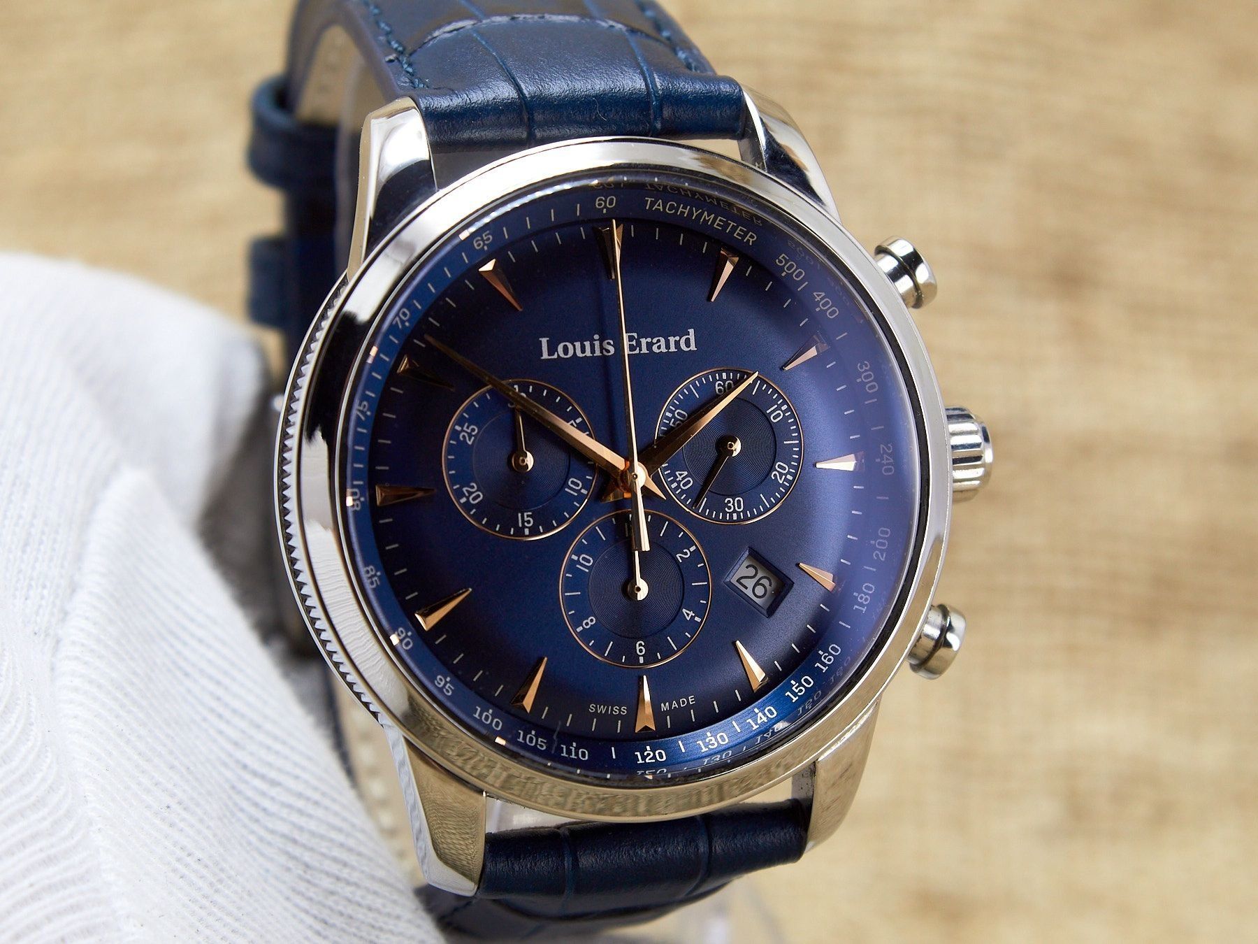 Louis Erard Uhren: Chronograph, Homme, Louis Erard 900 – Neu (gemäss Beschreibung) aus Ecublens VD von salyac 1