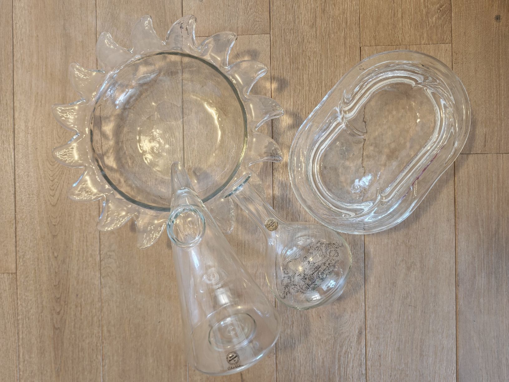 Glasi Hergiswil Bicchieri: Konvolut Hergiswil Glas – Usato da Hettlingen venduto da 1Djembe1