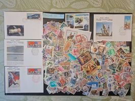 Ca 1000 Ausland-Briefmarken ab Uralt (AU1)