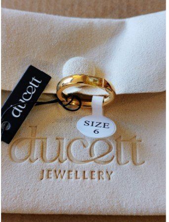 Anelli: Bague en acier inoxydable taille 52 – Nuovo e nell'imballaggio originale da Crans VS venduto da est_8mbd 3