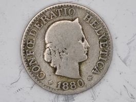 10 rappen 1880