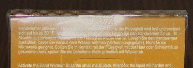Sonstige Kleidung & Accessoires: Hand Wärmer ACCENTRA  NEU – Neu und originalverpackt aus Flüelen von Diversicum-Shop 1
