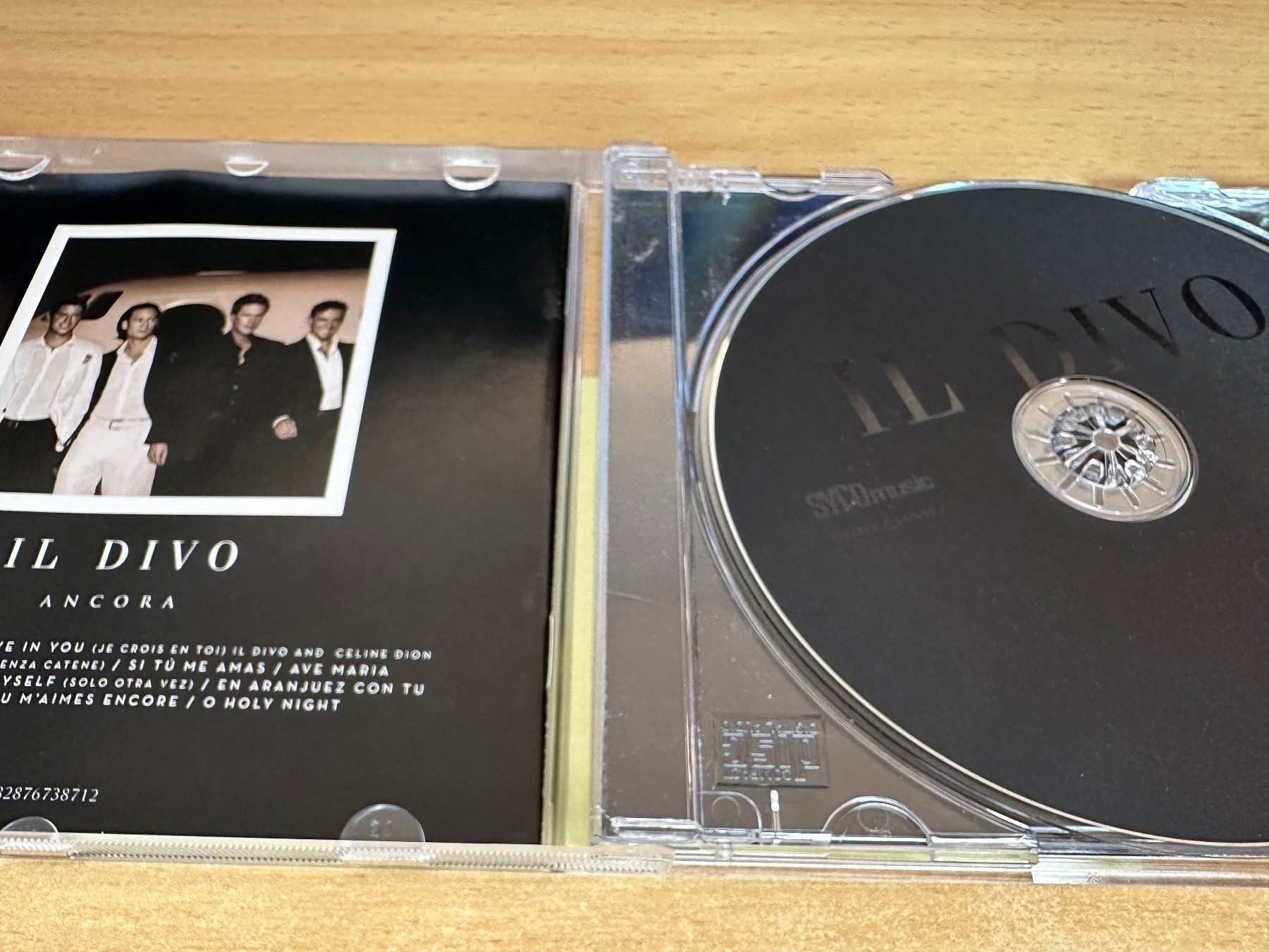 CD: D4 Il Divo – Ancora – Usato da Rikon im Tösstal venduto da Alpenmutz 2