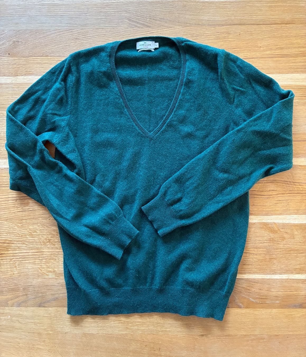 Cyrillus Maglioni & Felpe: Pull Cyrillus pur cachemire vert taille L – Usato da Confignon venduto da Gd8
