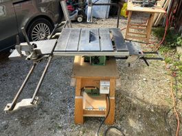 Scie circulaire sur table INCA avec plateau coulissant