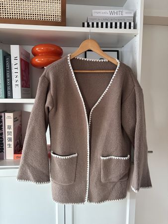 Strickjacke Strick Mantel Cardigan fashion boho Zara H&M