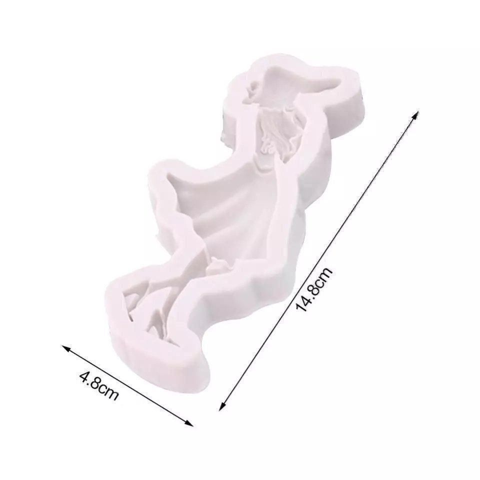 Sciablone: Silikonform 3D - Modell Mädchen 14.8 cm x 4.8 cm – Nuovo e nell'imballaggio originale da Nürensdorf venduto da Ez-Shop 1