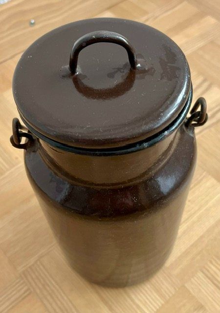 Tutte le decorazioni: Emaille-Milchkanne, Vintage-Stil – Usato da Kriens venduto da heleneb02 2