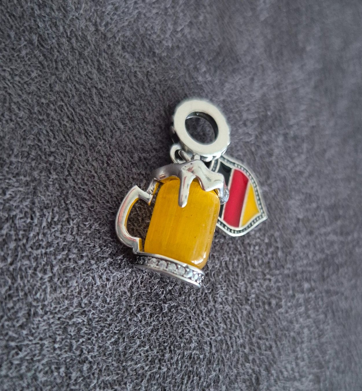 Ciondoli: Silber Charm Deutschland +Garantie – Nuovo (secondo la descrizione) da Rotkreuz venduto da Carbone_Bijou-Shop 2